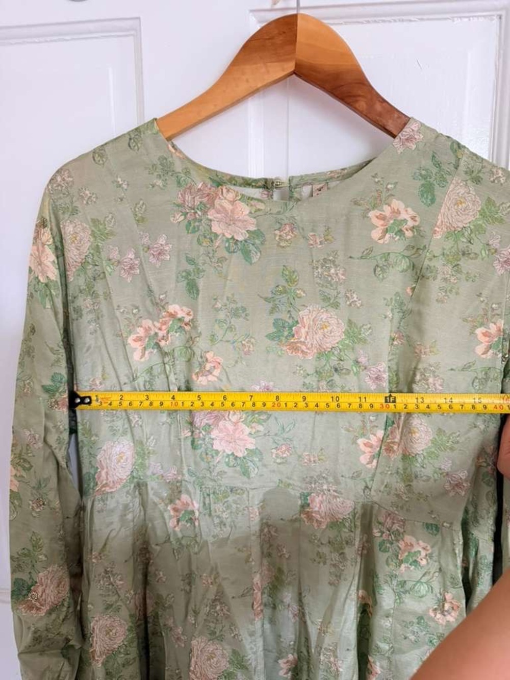 ETHNIC PAKISTANI Women’s Long Floral Maxi Dress - Picture 9 of 16